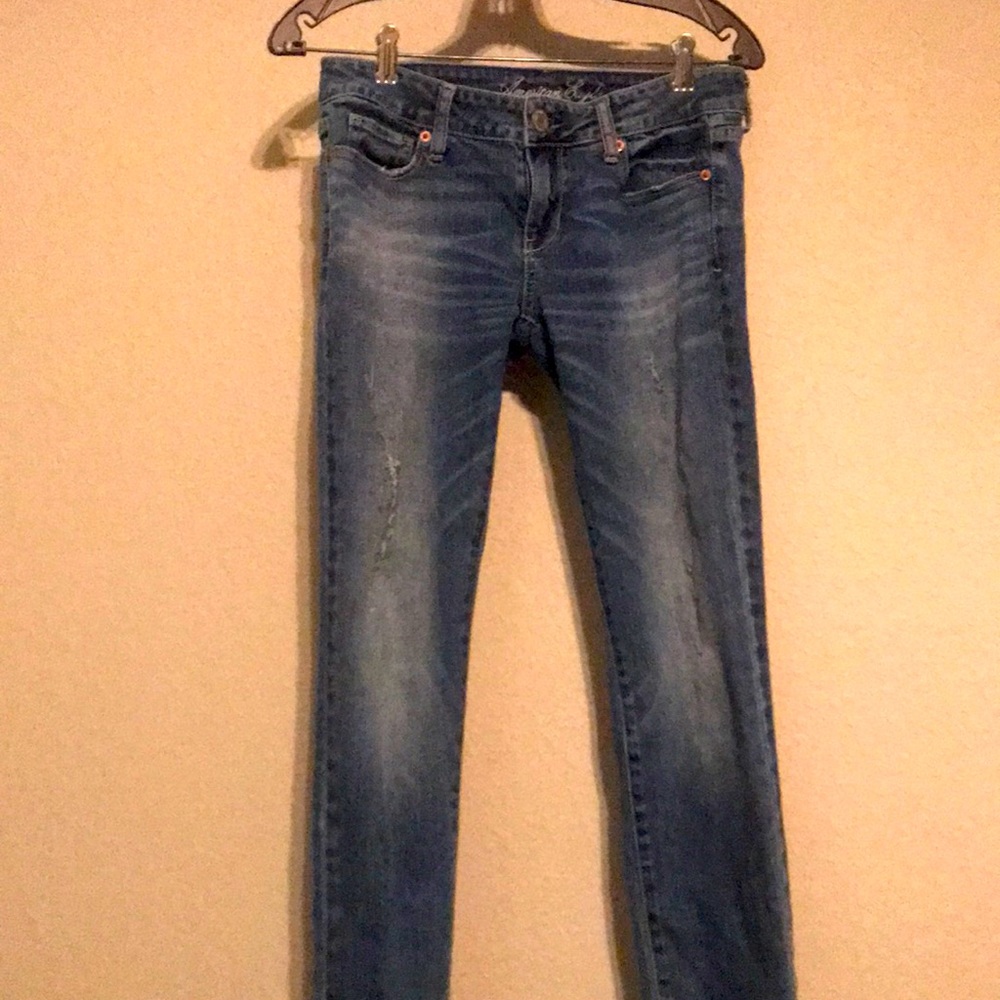 American Eagle Girls Stretch Jeans Size 4